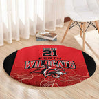 Basketball Custom Perth Round Carpet Simple Australian Dot Art - Aussie Hoodie