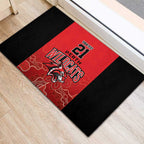 Basketball Custom Perth Rubber Doormat Simple Australian Dot Art - Aussie Hoodie