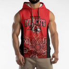 Basketball Custom Perth Sleeveless Hoodie Simple Australian Dot Art - Aussie Hoodie