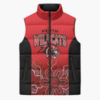 Basketball Custom Perth Sleeveless Puffer Jacket Simple Australian Dot Art - Aussie Hoodie
