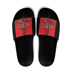 Basketball Custom Perth Slide Sandals Simple Australian Dot Art - Aussie Hoodie