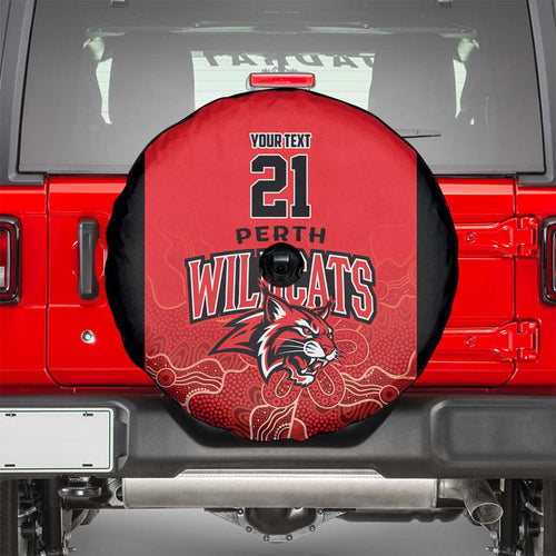 Basketball Custom Perth Spare Tire Cover Simple Australian Dot Art - Aussie Hoodie