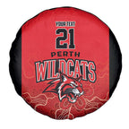 Basketball Custom Perth Spare Tire Cover Simple Australian Dot Art - Aussie Hoodie