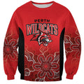 Basketball Custom Perth Sweatshirt Simple Australian Dot Art - Aussie Hoodie