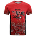 Basketball Custom Perth T Shirt Simple Australian Dot Art - Aussie Hoodie