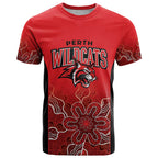 Basketball Custom Perth T Shirt Simple Australian Dot Art - Aussie Hoodie