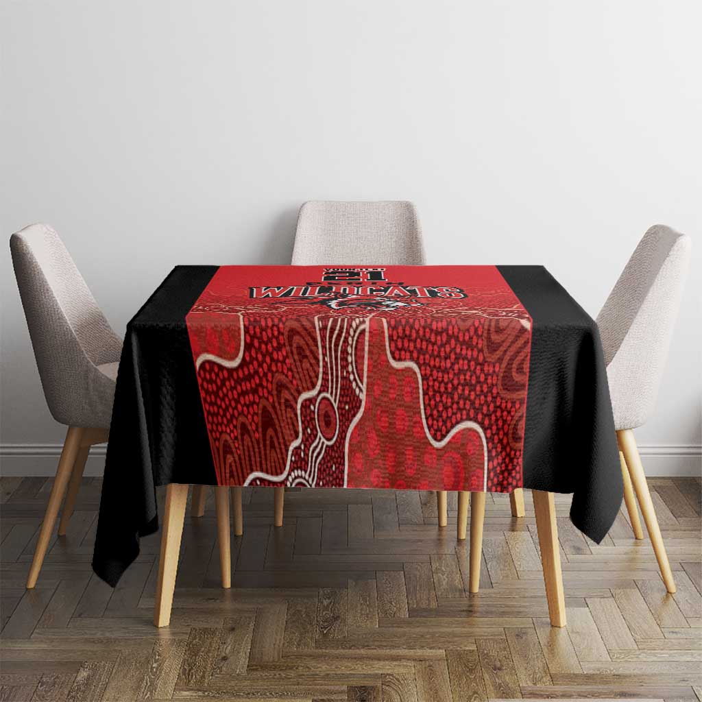 Basketball Custom Perth Tablecloth Simple Australian Dot Art - Aussie Hoodie