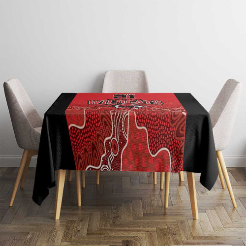 Basketball Custom Perth Tablecloth Simple Australian Dot Art - Aussie Hoodie