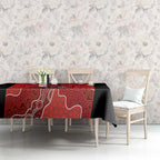 Basketball Custom Perth Tablecloth Simple Australian Dot Art - Aussie Hoodie