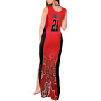 Basketball Custom Perth Tank Maxi Dress Simple Australian Dot Art - Aussie Hoodie