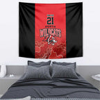 Basketball Custom Perth Tapestry Simple Australian Dot Art - Aussie Hoodie