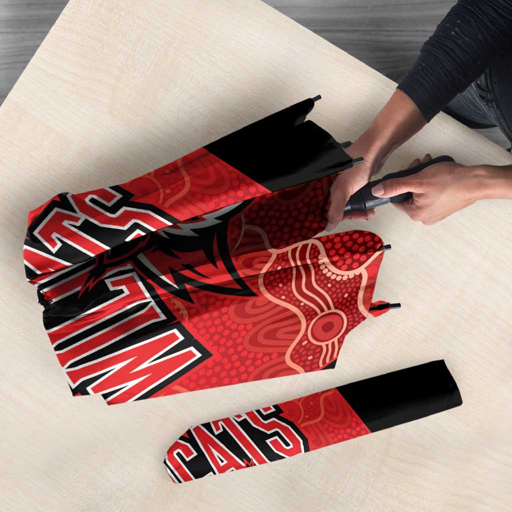 Basketball Custom Perth Umbrella Simple Australian Dot Art - Aussie Hoodie