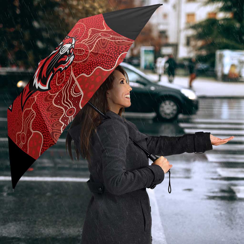 Basketball Custom Perth Umbrella Simple Australian Dot Art - Aussie Hoodie