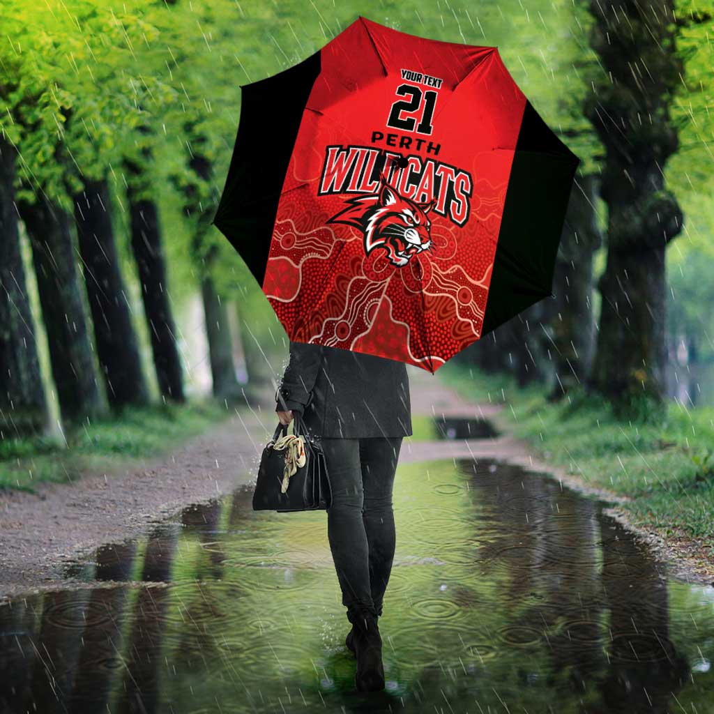 Basketball Custom Perth Umbrella Simple Australian Dot Art - Aussie Hoodie