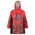 Basketball Custom Perth Wearable Blanket Hoodie Simple Australian Dot Art - Aussie Hoodie