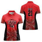Basketball Custom Perth Women Polo Shirt Simple Australian Dot Art - Aussie Hoodie