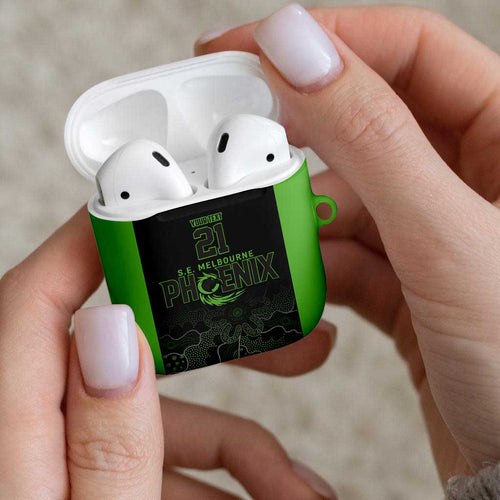 Basketball Custom South East Melbourne AirPods Case Simple Australian Dot Art - Aussie Hoodie