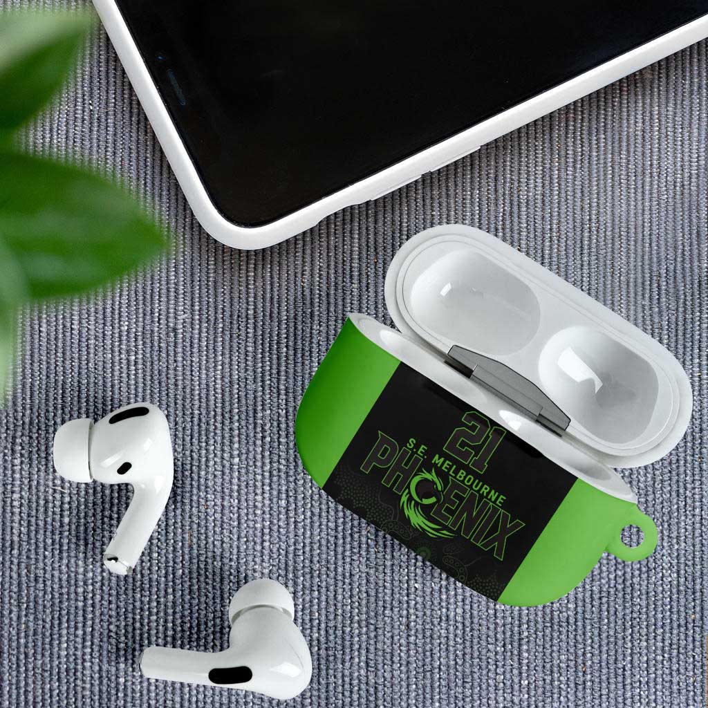 Basketball Custom South East Melbourne AirPods Case Simple Australian Dot Art - Aussie Hoodie
