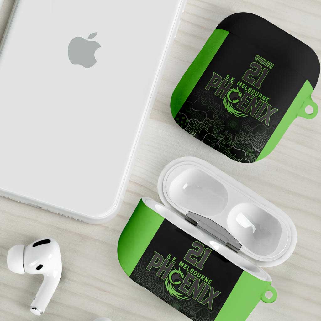 Basketball Custom South East Melbourne AirPods Case Simple Australian Dot Art - Aussie Hoodie