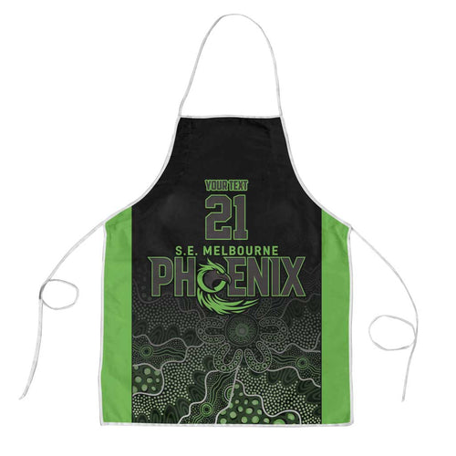Basketball Custom South East Melbourne Apron Simple Australian Dot Art - Aussie Hoodie