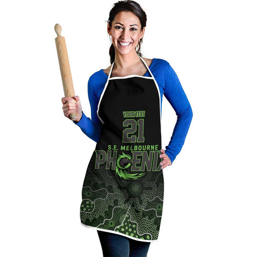 Basketball Custom South East Melbourne Apron Simple Australian Dot Art - Aussie Hoodie