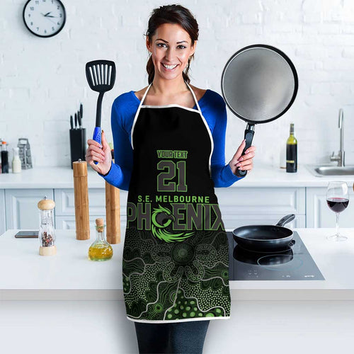Basketball Custom South East Melbourne Apron Simple Australian Dot Art - Aussie Hoodie