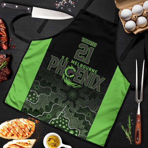 Basketball Custom South East Melbourne Apron Simple Australian Dot Art - Aussie Hoodie