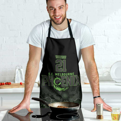 Basketball Custom South East Melbourne Apron Simple Australian Dot Art - Aussie Hoodie