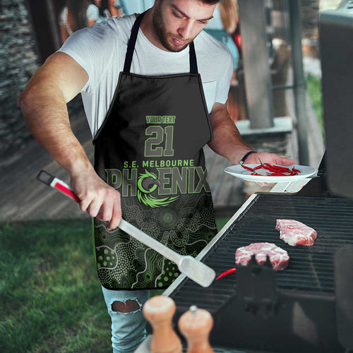 Basketball Custom South East Melbourne Apron Simple Australian Dot Art - Aussie Hoodie