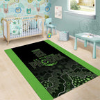 Basketball Custom South East Melbourne Area Rug Simple Australian Dot Art - Aussie Hoodie