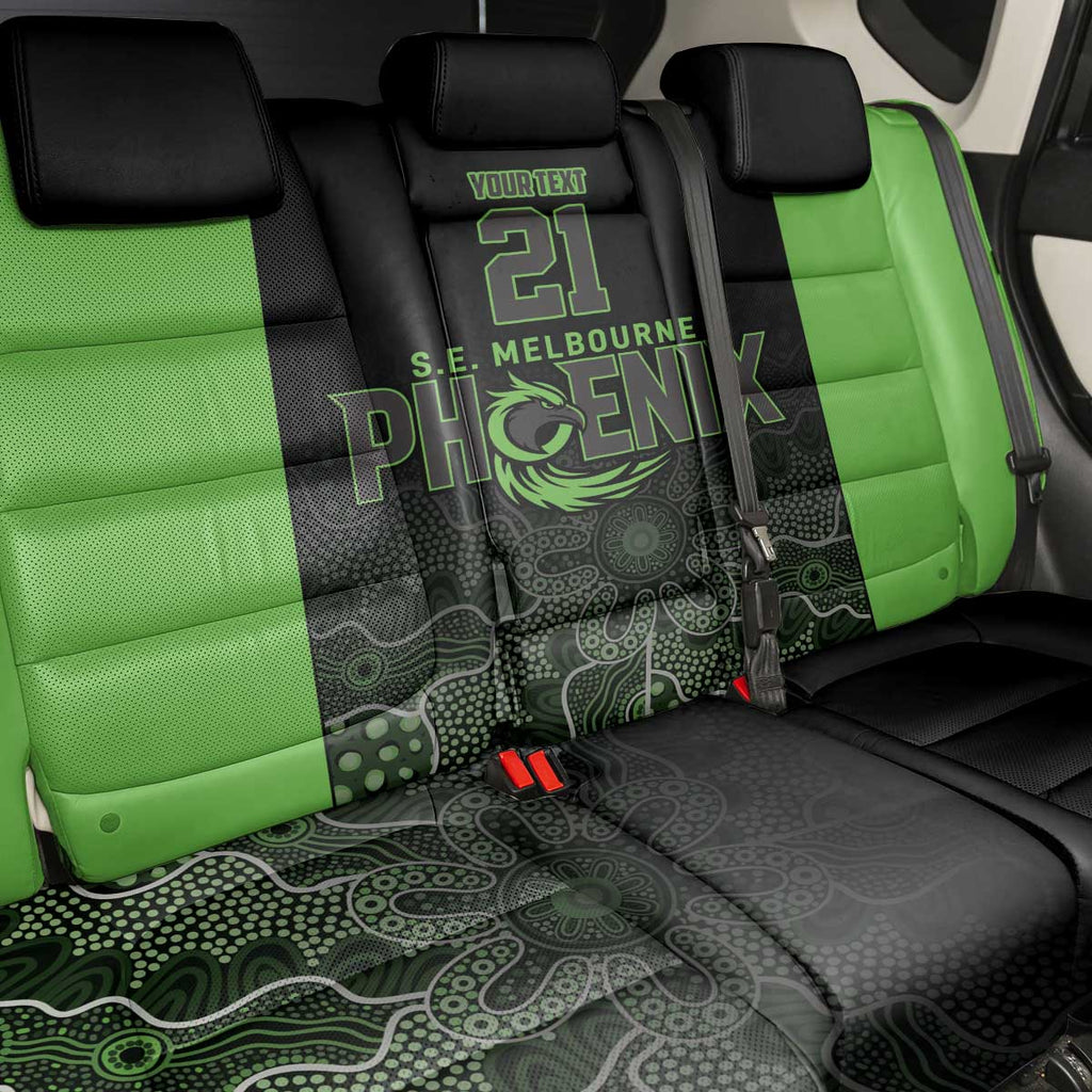 Basketball Custom South East Melbourne Back Car Seat Cover Simple Australian Dot Art - Aussie Hoodie
