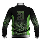 Basketball Custom South East Melbourne Baseball Jacket Simple Australian Dot Art - Aussie Hoodie
