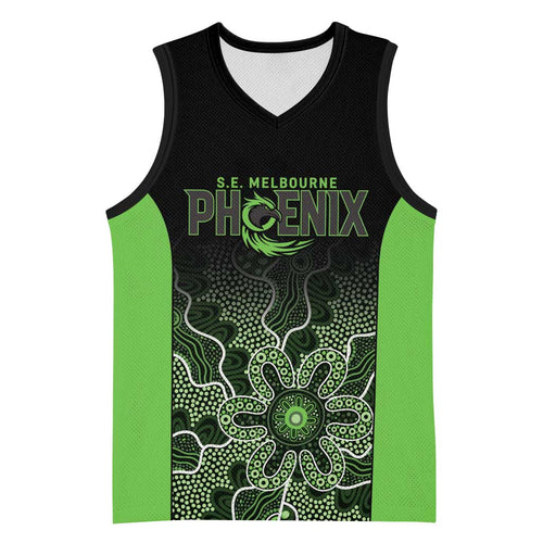 Basketball Custom South East Melbourne Basketball Jersey Simple Australian Dot Art - Aussie Hoodie