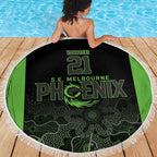 Basketball Custom South East Melbourne Beach Blanket Simple Australian Dot Art - Aussie Hoodie