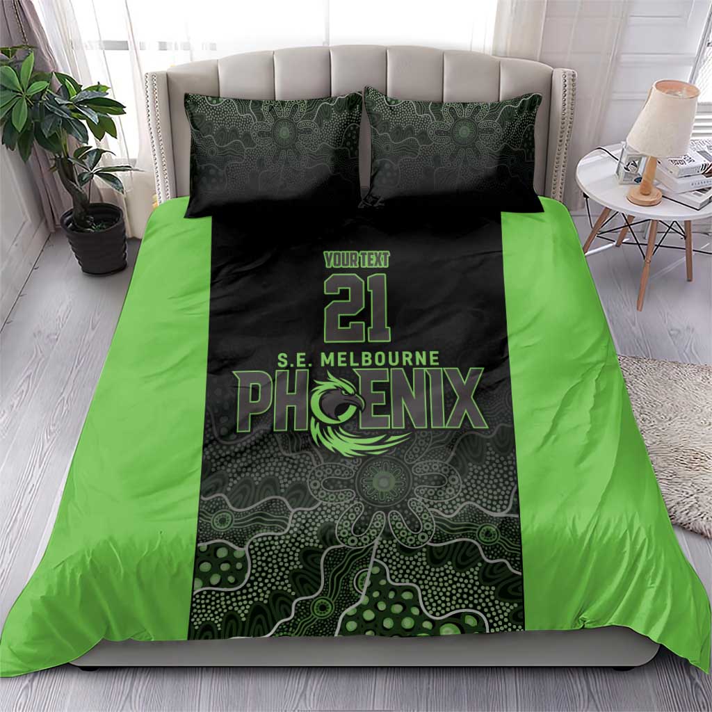 Basketball Custom South East Melbourne Bedding Set Simple Australian Dot Art - Aussie Hoodie