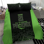 Basketball Custom South East Melbourne Bedding Set Simple Australian Dot Art - Aussie Hoodie