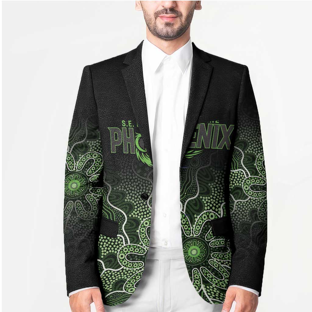 Basketball Custom South East Melbourne Blazer Simple Australian Dot Art - Aussie Hoodie