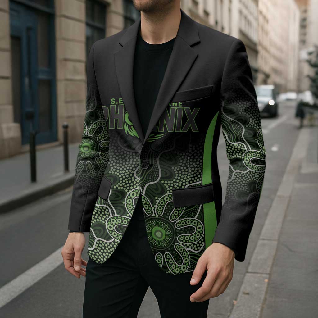 Basketball Custom South East Melbourne Blazer Simple Australian Dot Art - Aussie Hoodie