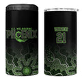 Basketball Custom South East Melbourne 4 in 1 Can Cooler Tumbler Simple Australian Dot Art - Aussie Hoodie