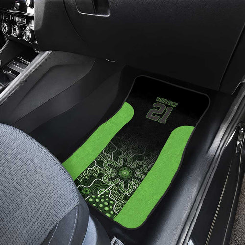 Basketball Custom South East Melbourne Car Mats Simple Australian Dot Art - Aussie Hoodie