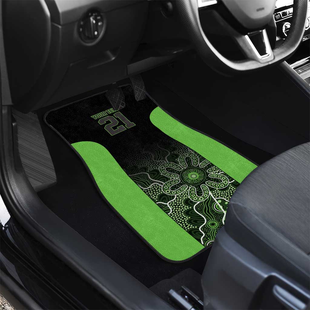 Basketball Custom South East Melbourne Car Mats Simple Australian Dot Art - Aussie Hoodie