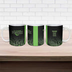 Basketball Custom South East Melbourne Ceramic Mug Simple Australian Dot Art - Aussie Hoodie