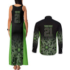 Basketball Custom South East Melbourne Couples Matching Tank Maxi Dress and Long Sleeve Button Shirt Simple Australian Dot Art - Aussie Hoodie