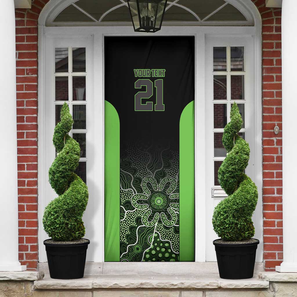 Basketball Custom South East Melbourne Door Cover Simple Australian Dot Art - Aussie Hoodie