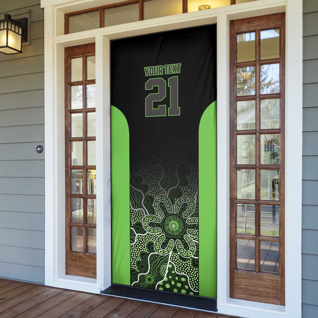 Basketball Custom South East Melbourne Door Cover Simple Australian Dot Art - Aussie Hoodie
