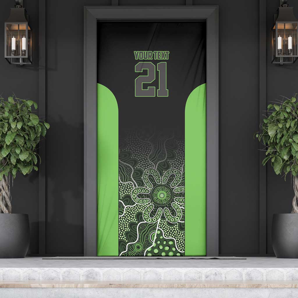 Basketball Custom South East Melbourne Door Cover Simple Australian Dot Art - Aussie Hoodie