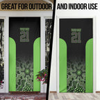 Basketball Custom South East Melbourne Door Cover Simple Australian Dot Art - Aussie Hoodie