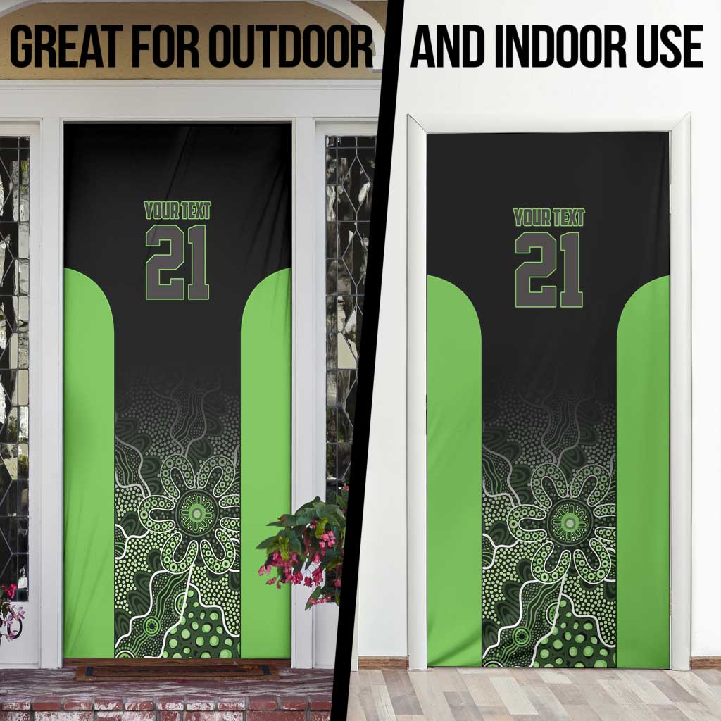 Basketball Custom South East Melbourne Door Cover Simple Australian Dot Art - Aussie Hoodie