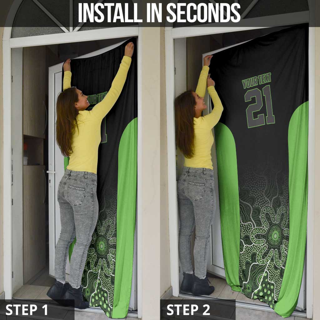 Basketball Custom South East Melbourne Door Cover Simple Australian Dot Art - Aussie Hoodie