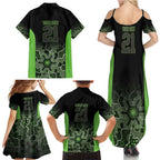 Basketball Custom South East Melbourne Family Matching Summer Maxi Dress and Hawaiian Shirt Simple Australian Dot Art - Aussie Hoodie